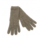 Luxury Lambswool Gloves - Ladies - Longer Cuff Style - Oatmeal
